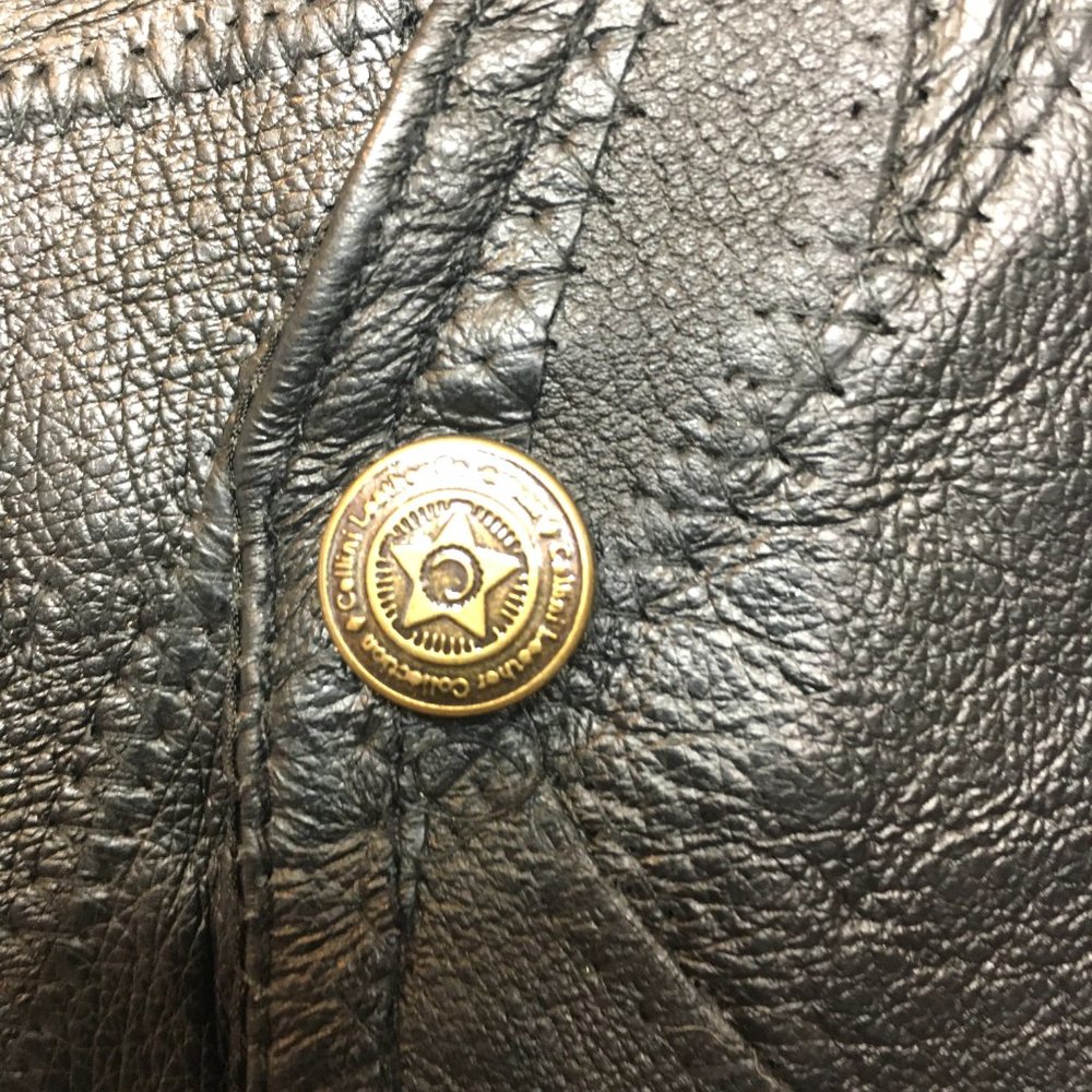 Cellini Collection Bikers Patchwork Leather Moto … - image 6